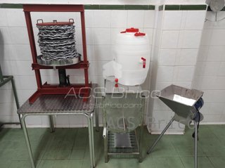 Almazara Hidráulica Aceite 30 Kilos/Hora