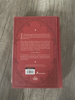 Libro Harry Potter y la piedra filosofal ilustrado