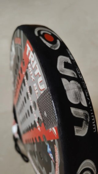 Pala de pádel Coach Tritum Mix Black Titaniu