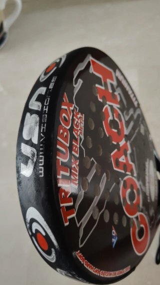 Pala de pádel Coach Tritum Mix Black Titaniu