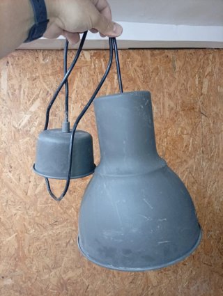 Lámpara estilo industrial