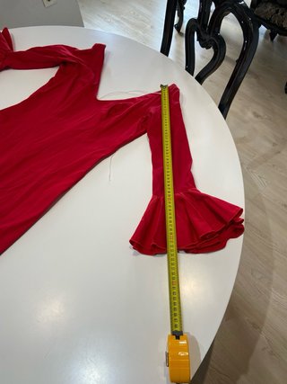 21 Vestido de flamenca rojo