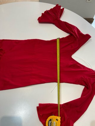 21 Vestido de flamenca rojo