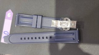 Correas Tissot Caucho Azul 20mm