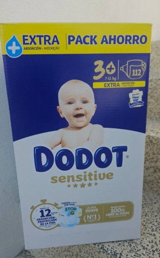 Dodot Sensitive T3+ 112 Unidades