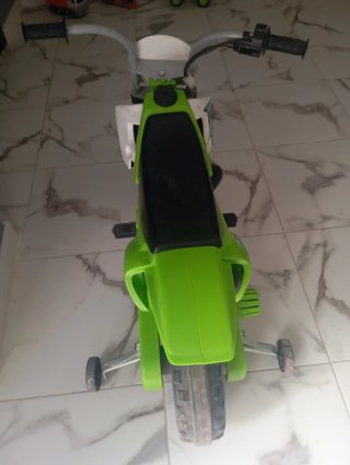 Moto Eléctrica Infantil Verde