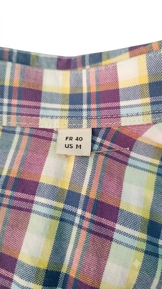 Camisa de cuadros Lacoste talla 40 (M).
