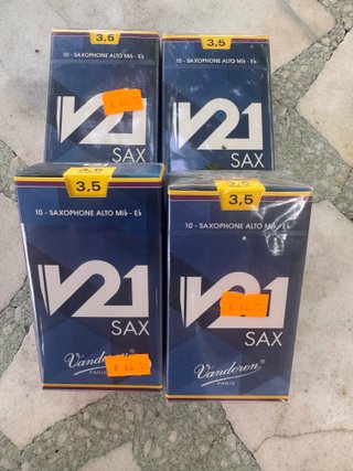 Cañas Saxo Alto Vandoren V21 - 3.5 (10 uds)