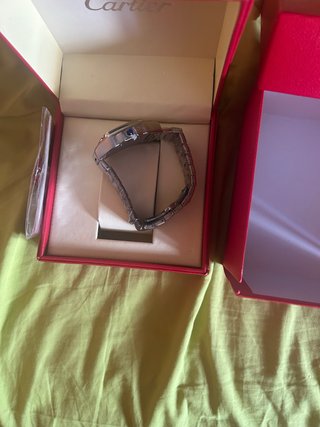 Reloj plateado