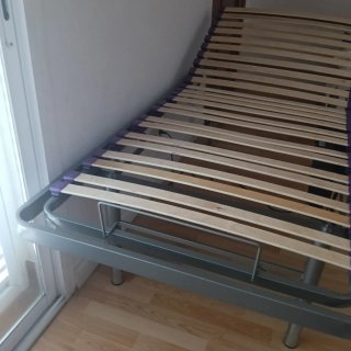 Cama articulada 90x1,90 con mando
