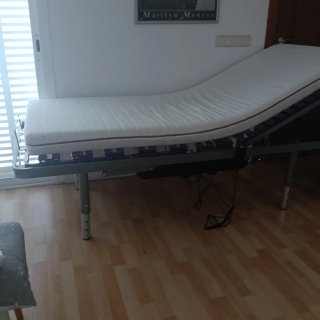 Cama articulada 90x1,90 con mando