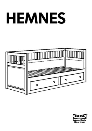 Cama nido negra. Ikea Hemnes