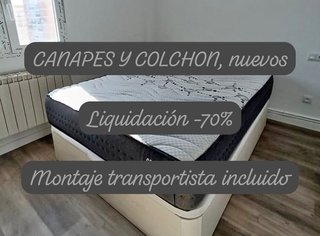 CANAPE COLCHON MATRIMONIO