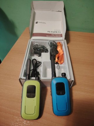 Radioddity PR-T3 Walkie Talkies (2 unidades)