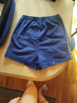 Pantalón corto Adidas azul