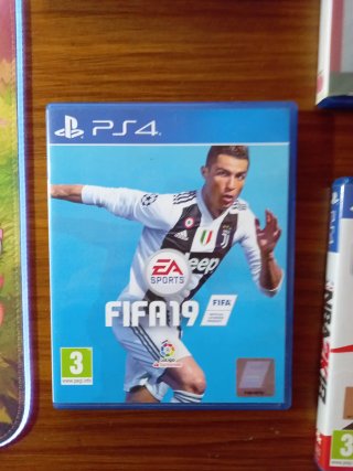 PS4 FIFA 17, 18, 19 y NBA 2K18