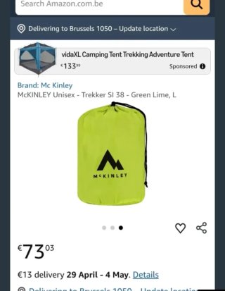 Esterilla autoinflable McKinley Trekker 38