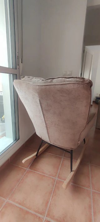Sillón Mecedora Lactancia Marrón, sin estrenar