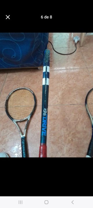 Lote 3 raquetas de tenis