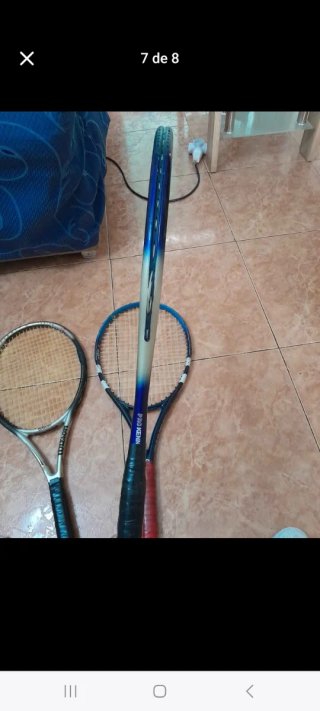 Lote 3 raquetas de tenis