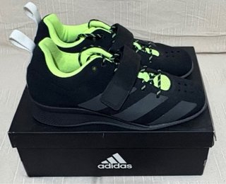 Zapatillas Halterofilia Adidas Negras y Verdes