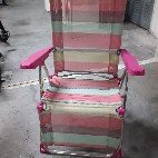 Silla de Playa Plegable Multicolor