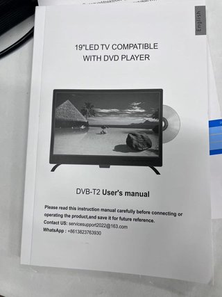 TV 19 Pulgadas Reproductor de DVD Integrado