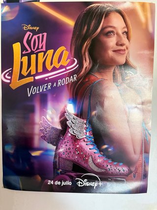 MegaPóster Soy Luna Volver a Rodar Disney+