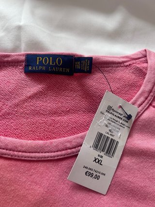 Sudadera Polo Ralph Lauren XXL con etiquetas