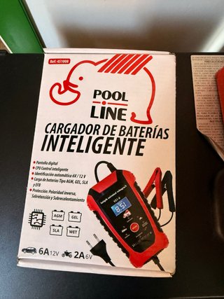 Cargador Baterías Inteligente 6V/12V