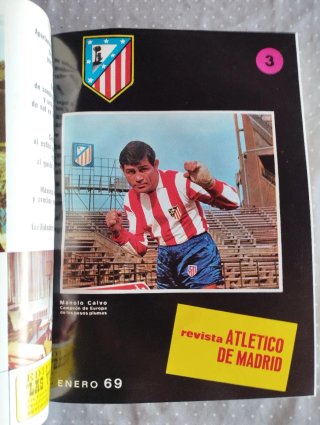 Revista Atlético de Madrid 1968/1969.