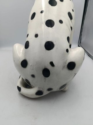 FIGURA PERRO DÁLMATA EN ESCAYOLA