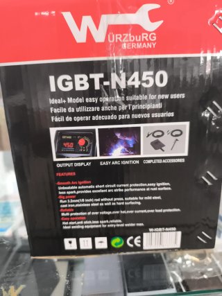 Soldadora IGBT Inverter 450A