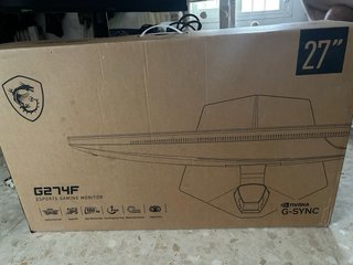 Monitor Gaming MSI G274F 27 180Hz IPS 1ms