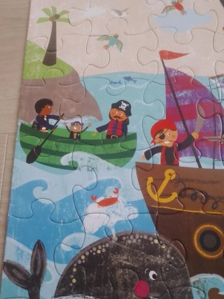 Puzzle Gigante Piratas 48 Piezas