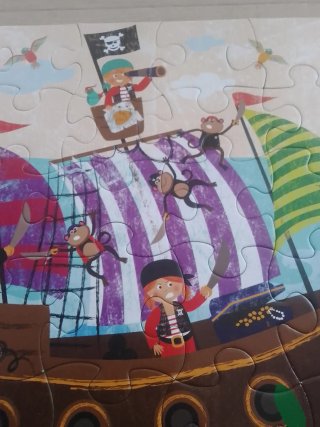 Puzzle Gigante Piratas 48 Piezas