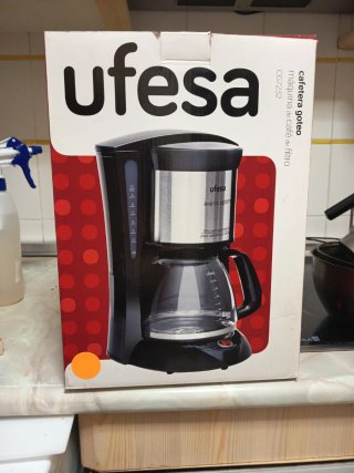Cafetera de filtro Ufesa CG7232