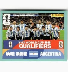 Cromo Selección Argentina Mundial 2026