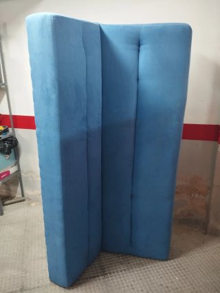 Sofá Cama Azul