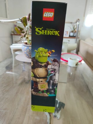 Caja Lego 72423 Shrek, Donkey & Puss