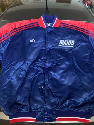 Chaqueta Bomber Starter NY Giants Azul/Rojo