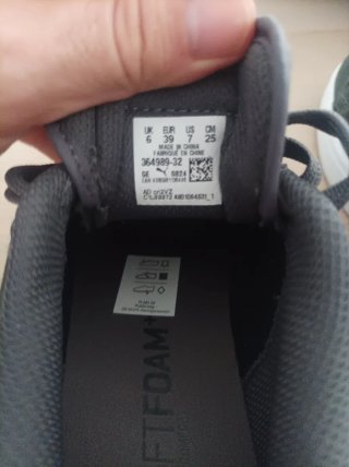 Zapatillas Puma Grises nuevas a estrenar talla 39