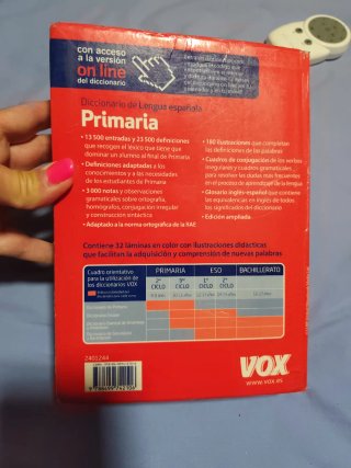 Diccionario primaria
