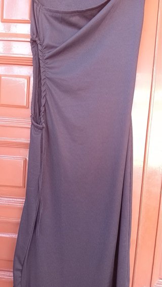 Abito Pinko nero con rouches
