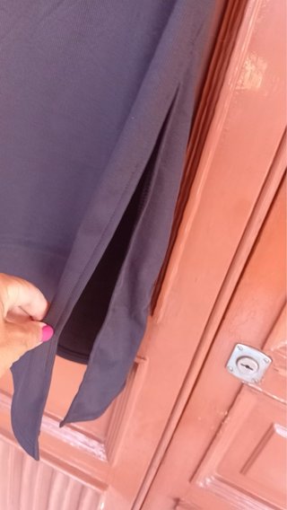 Abito Pinko nero con rouches