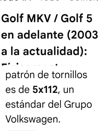 Llantas Audi A4 b6 ,golf,wv