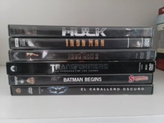 Lote Películas y Series DVD