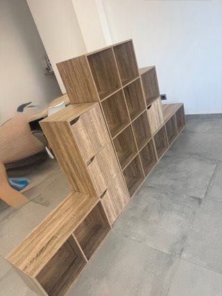 Mesa y Sillas Oficina Madera Metal Nuevas