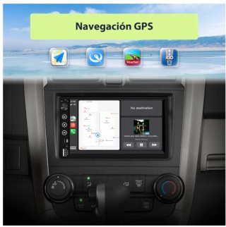 Radio Coche 2 DIN Android Auto CarPlay