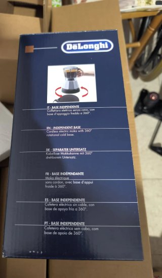Cafetera Italiana DeLonghi Alicia Plus